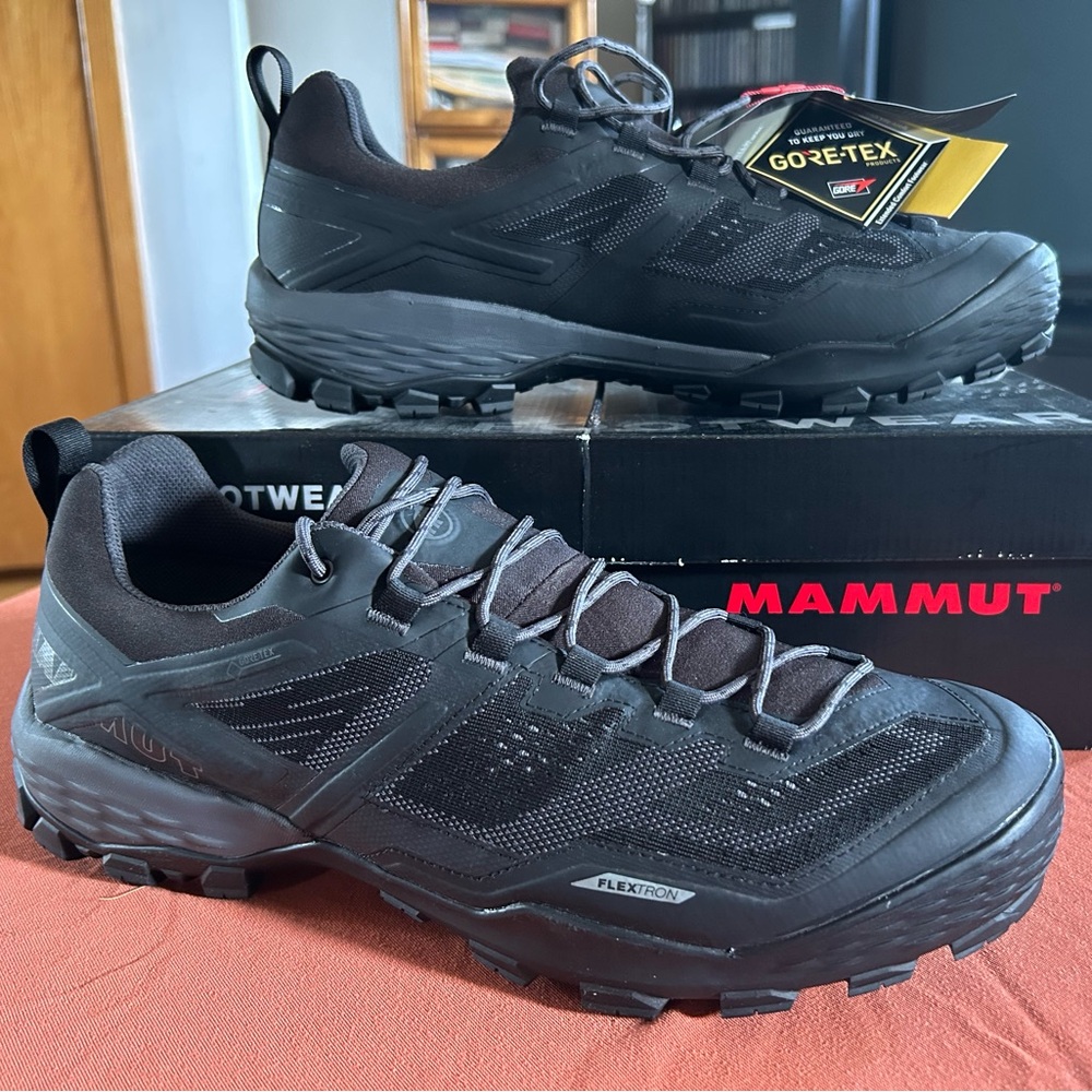 Brand new mammut ducan kow GTX with gore tex trail shoes size 12.5